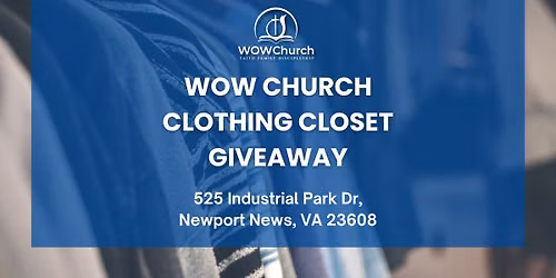 WOW Church Clothing Closet Giveaway