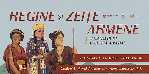 Regine s\u0326i zeit\u0326e armene | ilustra\u021bii de Maretta Aivazian