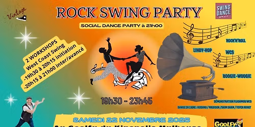 Workshop WCS / Soirée Rock and Swing
