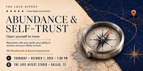 Abundance & Self-Trust - 9D Breathwork & Sound Experience