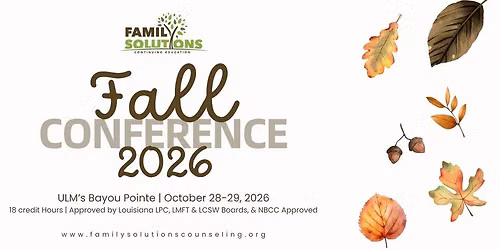Family Solutions | Fall Conference 2026