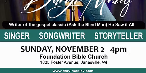 FREE Daryl Mosley Concert