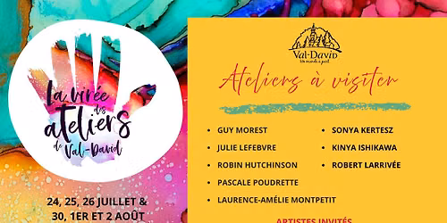 Virée des Ateliers de Val-David