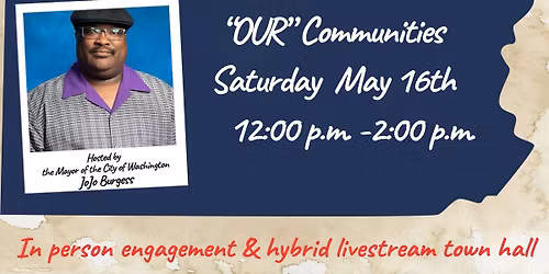 The State of our Community Townhall