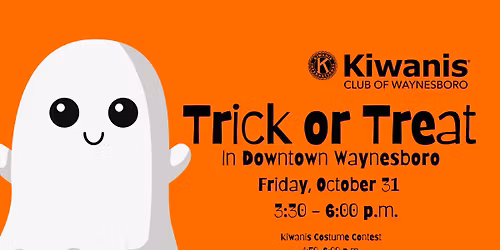 Waynesboro Kiwanis Trick or Treat in Downtown Waynesboro