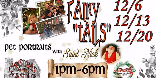 Fairy "Tails" Pet Portraits with Saint Nick