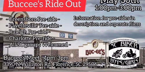 Buc-cee's Ride Out