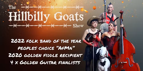 The Hillbilly Goats At The Pub Tamworth