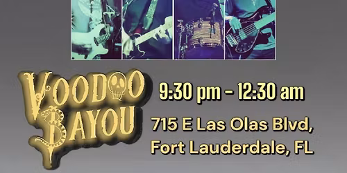 The Full Decks @ Voodoo Bayou (Ft. Lauderdale)
