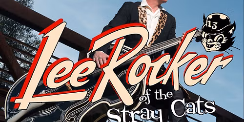 LEE ROCKER\u2026.of The Stray Cats!