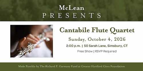 McLean Presents: Cantabile Flute Quartet