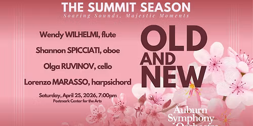 Auburn Symphony Chamber Series: Old and New