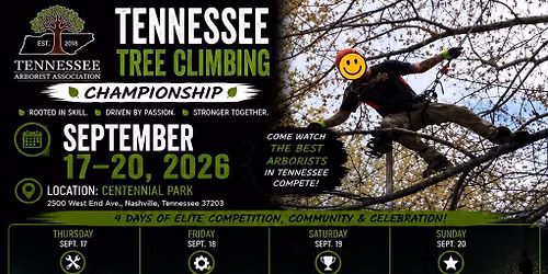 Tennessee tree climbing championships