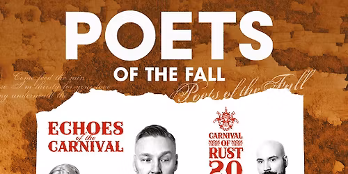 Poets of the Fall London Tickets