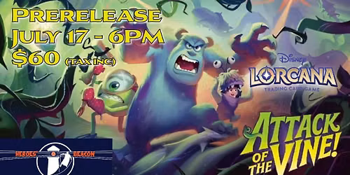 Lorcana: Attack of the Vine Prerelease