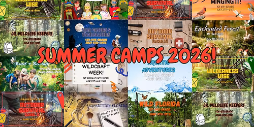 Calusa Summer Camps 2026!