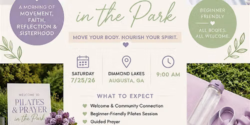 Pilates & Prayer In the Park