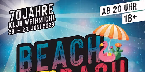 Beach Bash Party Weihmichl 2026