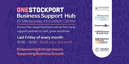 FREE BUSINESS ADVICE @ One Stockport Business Support Hub 25.09.2026
