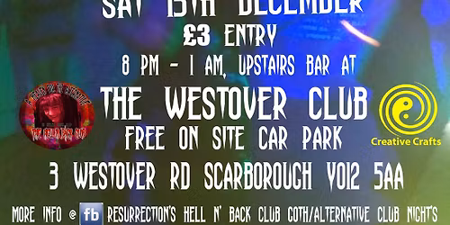 The Hell 'N Back Club, Goth\/Alternative Night: Resurrection #134