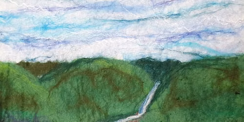 Introduction to Wet felting and 2D Needle Felting