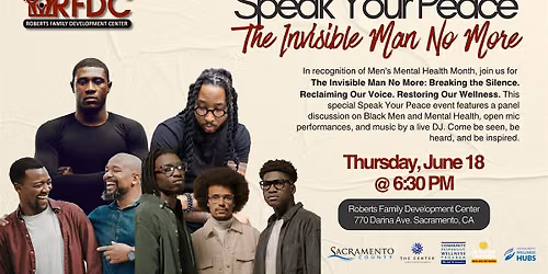 Speak Your Peace: The Invisible Man No More