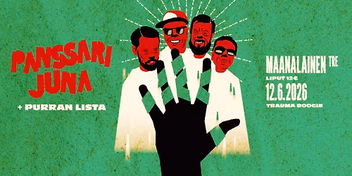 Panssarijuna & Purran lista Tampereen Maanalaisessa