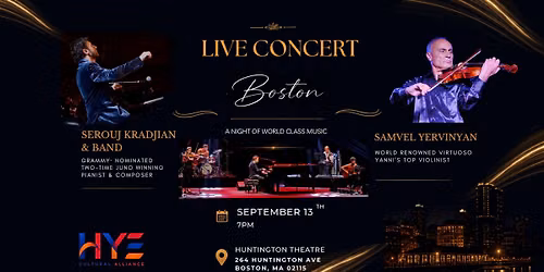 Serouj Kradjian & Band with Samvel Yervinyan