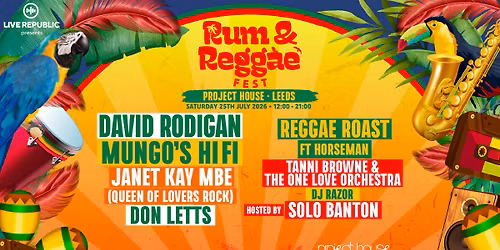 Rum & Reggae 2026 | Project House, Leeds