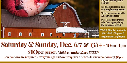 Santa Visits Maybury Farm!