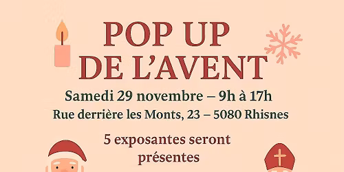 Pop-up de l’Avent 🍂