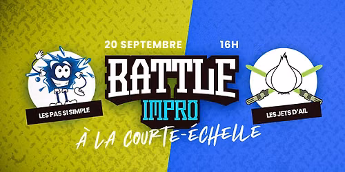 Rencontre d'improvisation : Jets d'Ail VS Pas Si Simple !