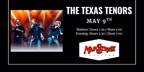 Texas Tenors | LIVE at Main Street Crossing