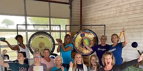 Gong & Holographic Sound at Luna Flow Studio Grand Opening 