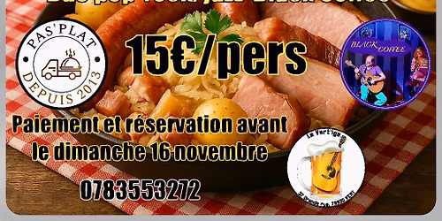 Soirée Choucroute / Concert 