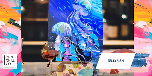 Portsmouth Paint \u2018n\u2019 Sip - \u201cJellyfish\u201d