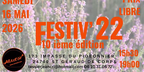 FESTIV'22 (10i\u00e8me \u00e9dition)