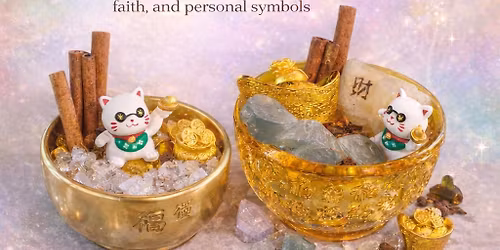 \ud83c\udf38 Divine Abundance Workshop \ud83c\udf38\n\nCreate your personalized prosperity & intention Bowl to Anchor 2026