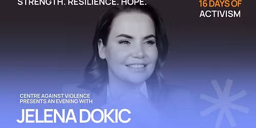 Centre Against Violence Presents: An Evening with Jelena Dokic