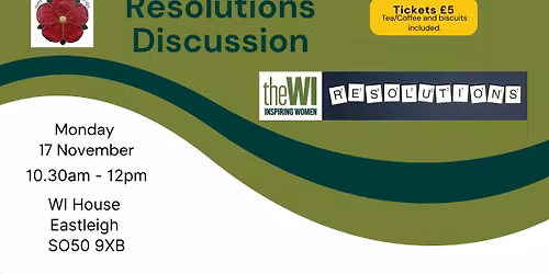 Discuss the NEW 2025-2026 Resolutions