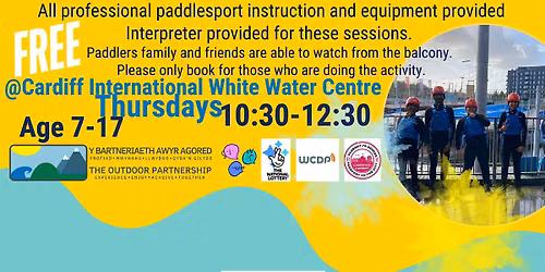 D\/Deaf and  Hard of Hearing Youth PADDLESPORT-Cardiff