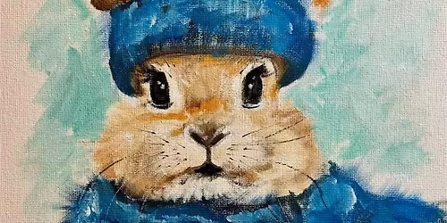 Snow Bunny Paint & Sip