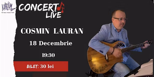 Concert Cosmin Lauran