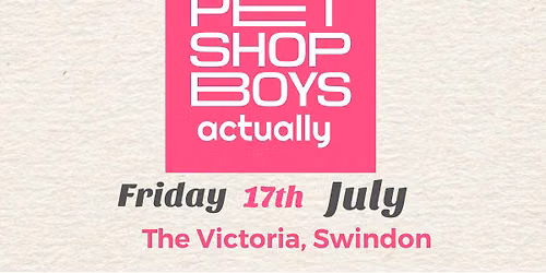 PET SHOP BOYS, actually