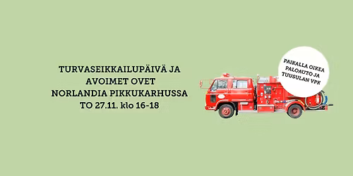 TURVASEIKKAILUP\u00c4IV\u00c4 JA AVOIMET OVET | Norlandia Pikkukarhu