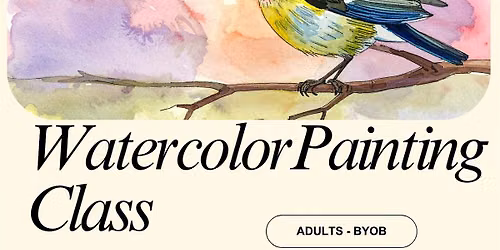 Watercolor Painting Class for Adults with Marianne-Art Creative Concepts