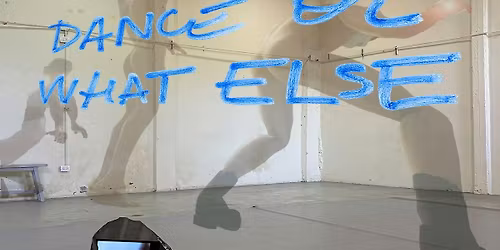Workshop with Lucas Lagomarsino - dance or what else < danza o que >