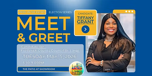Meet & Greet Tiffany Grant Candidate for Frederick County Council At-Large