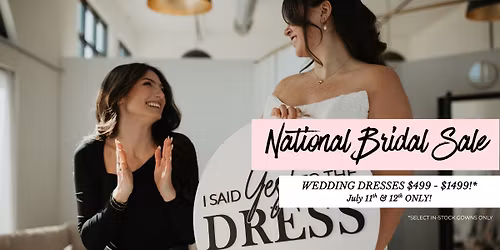 National Bridal Sale - Charlotte's Bridal in Madison