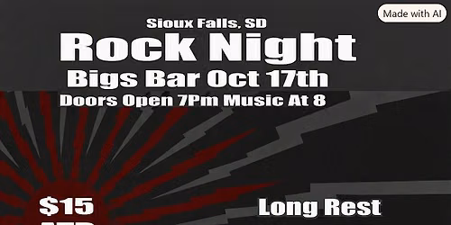 LONG REST | THE ROX | PsKUNK at Bigs Bar Live
